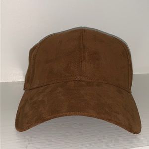 Aritzia Suede Baseball Cap